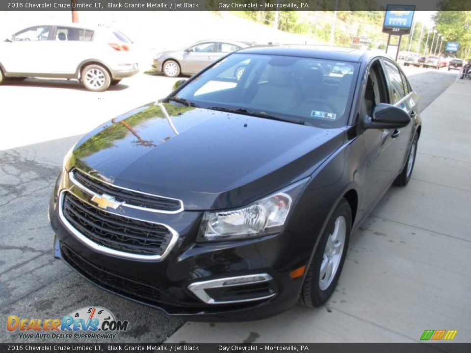 2016 Chevrolet Cruze Limited LT Black Granite Metallic / Jet Black Photo #8