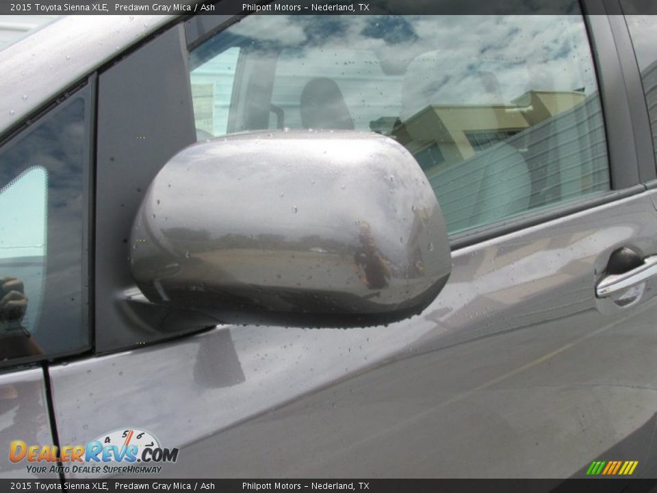 2015 Toyota Sienna XLE Predawn Gray Mica / Ash Photo #12