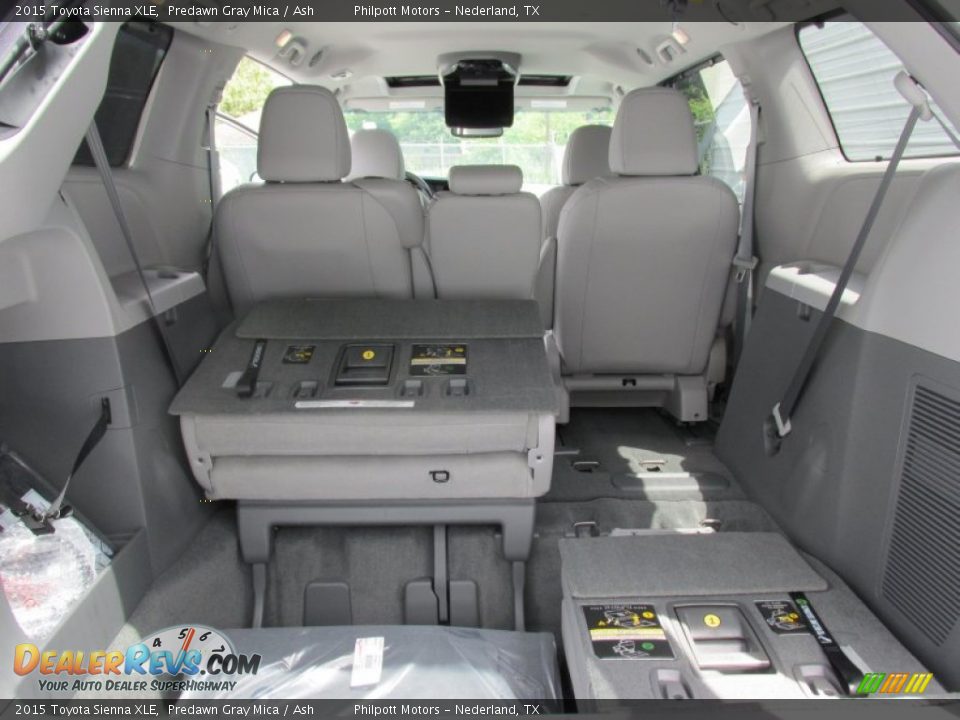 2015 Toyota Sienna XLE Predawn Gray Mica / Ash Photo #16