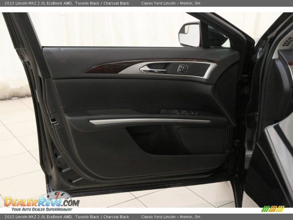 2013 Lincoln MKZ 2.0L EcoBoost AWD Tuxedo Black / Charcoal Black Photo #4
