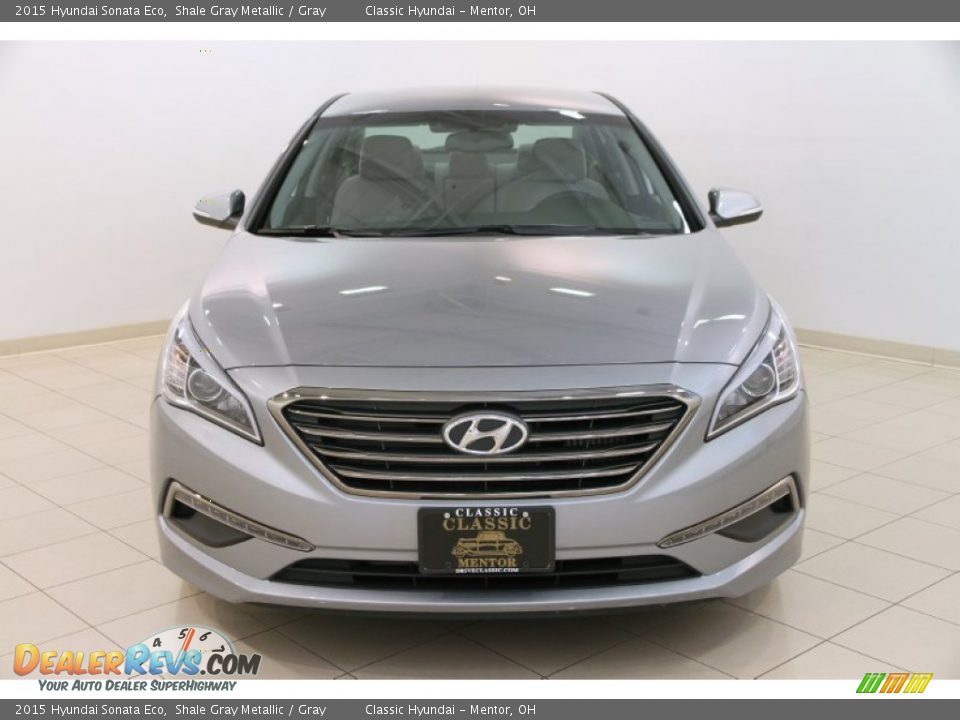 2015 Hyundai Sonata Eco Shale Gray Metallic / Gray Photo #2