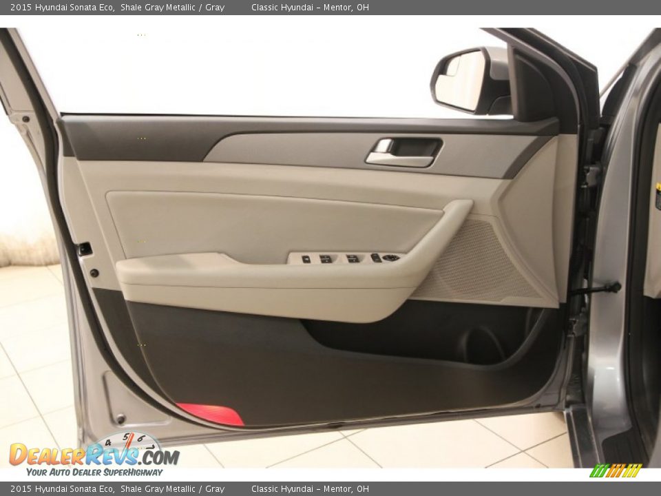 2015 Hyundai Sonata Eco Shale Gray Metallic / Gray Photo #4