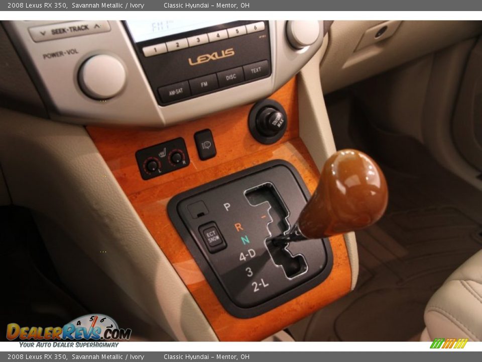 2008 Lexus RX 350 Savannah Metallic / Ivory Photo #9