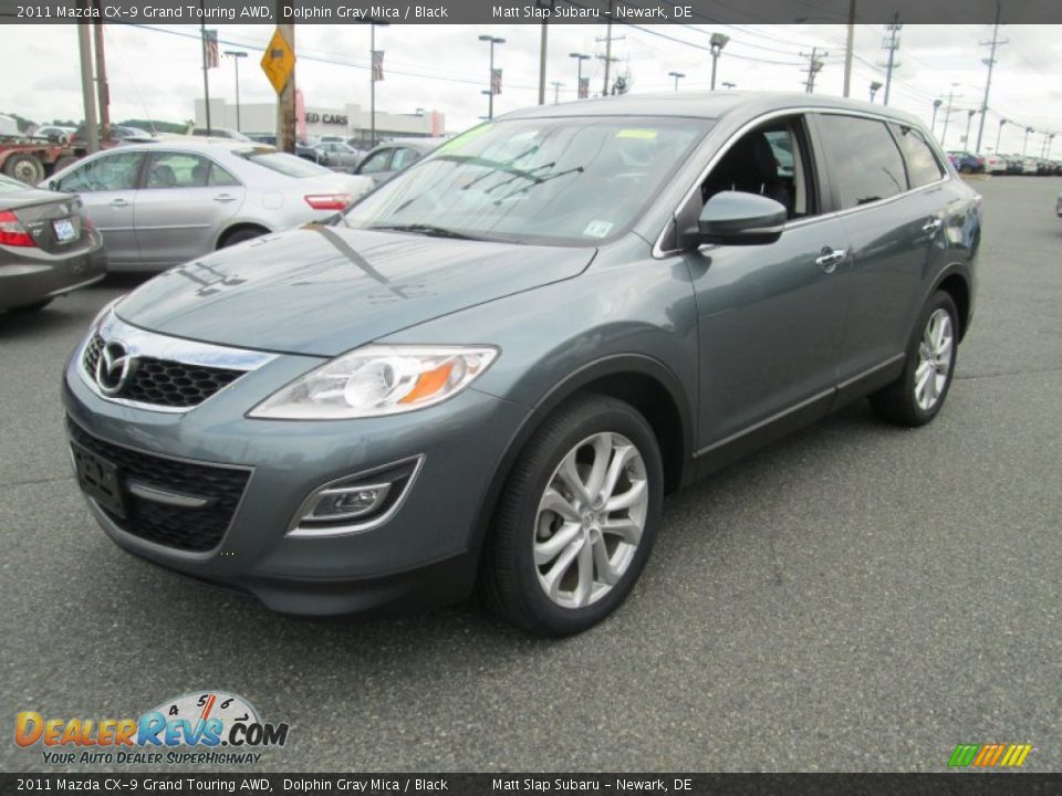2011 Mazda CX-9 Grand Touring AWD Dolphin Gray Mica / Black Photo #2