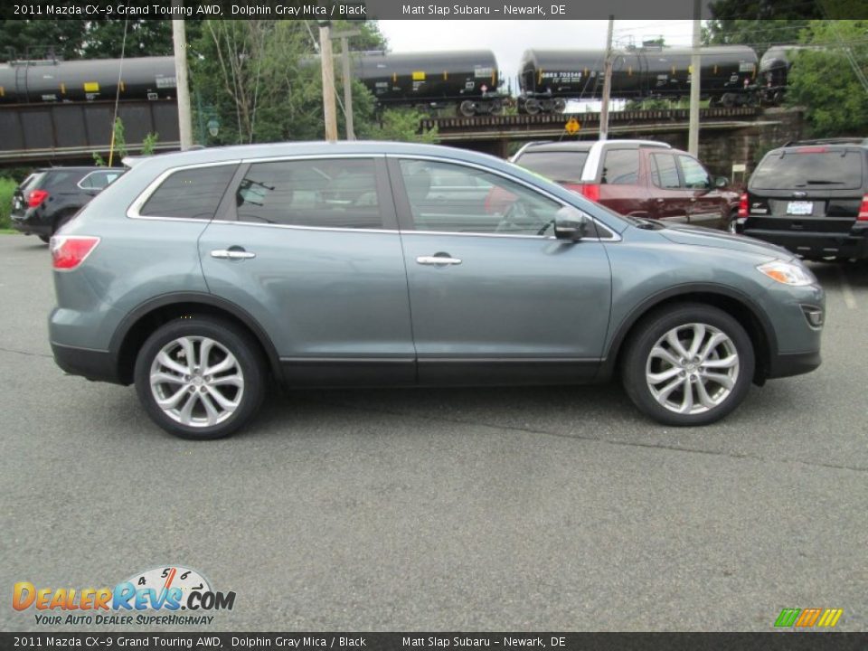 2011 Mazda CX-9 Grand Touring AWD Dolphin Gray Mica / Black Photo #5