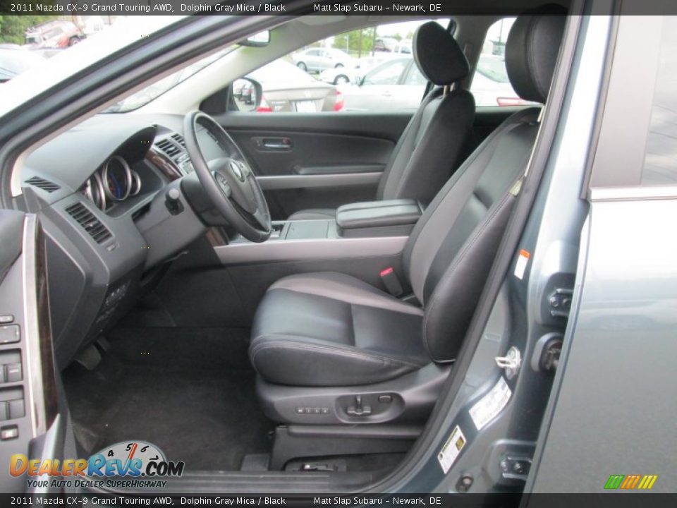 2011 Mazda CX-9 Grand Touring AWD Dolphin Gray Mica / Black Photo #11