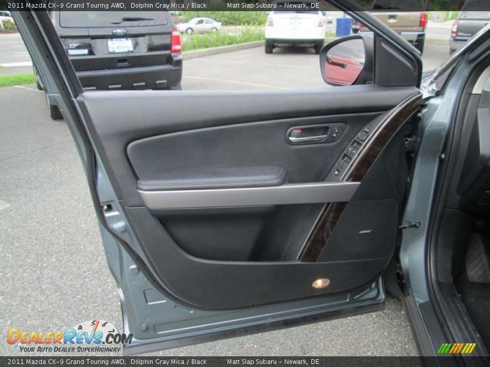 2011 Mazda CX-9 Grand Touring AWD Dolphin Gray Mica / Black Photo #12