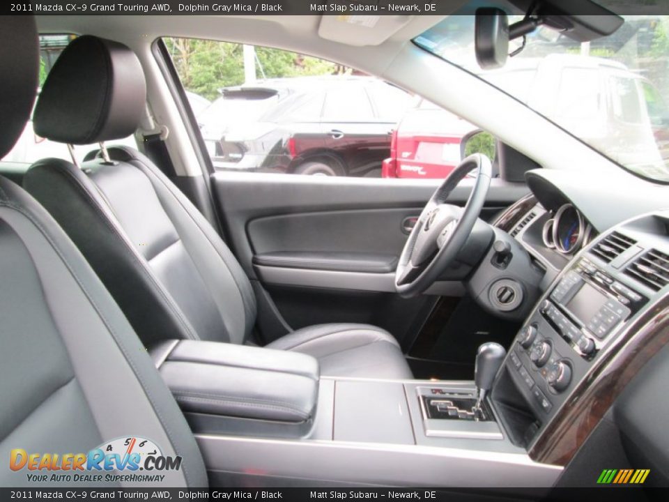 2011 Mazda CX-9 Grand Touring AWD Dolphin Gray Mica / Black Photo #15