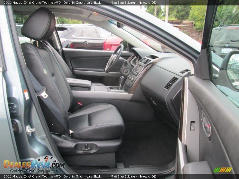 2011 Mazda CX-9 Grand Touring AWD Dolphin Gray Mica / Black Photo #17