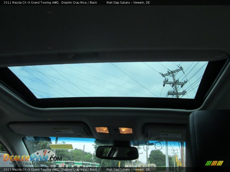 2011 Mazda CX-9 Grand Touring AWD Dolphin Gray Mica / Black Photo #21