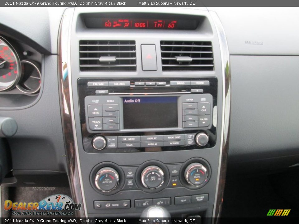 2011 Mazda CX-9 Grand Touring AWD Dolphin Gray Mica / Black Photo #26