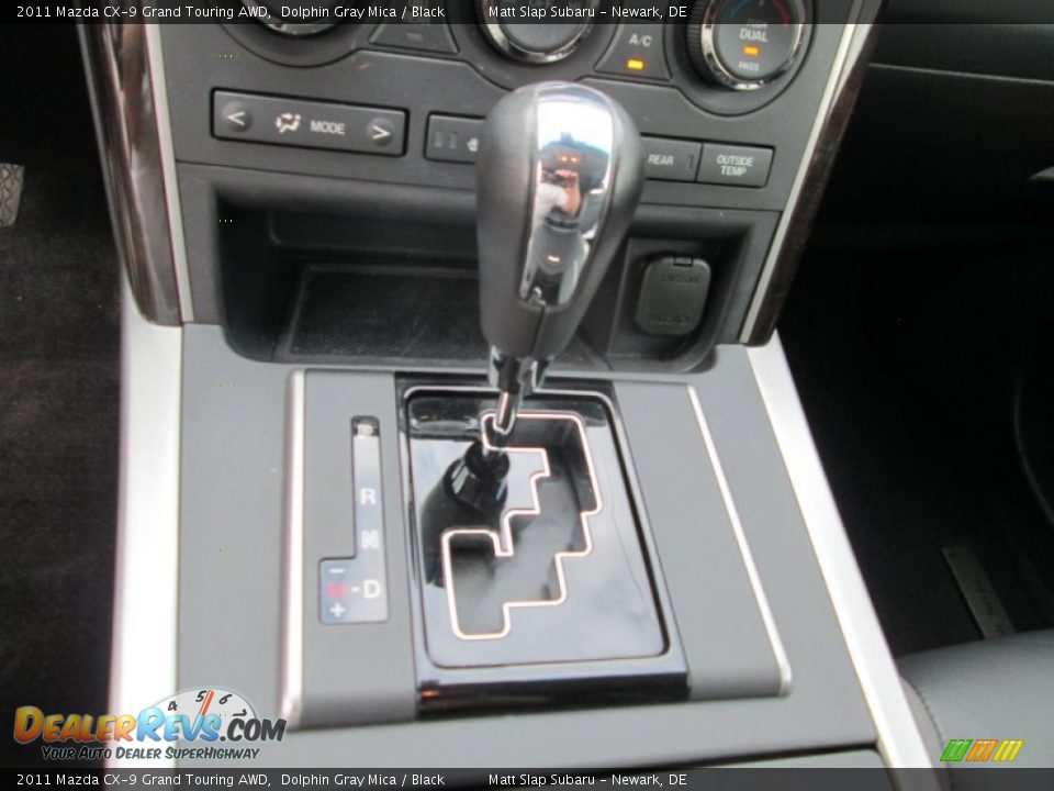 2011 Mazda CX-9 Grand Touring AWD Dolphin Gray Mica / Black Photo #27