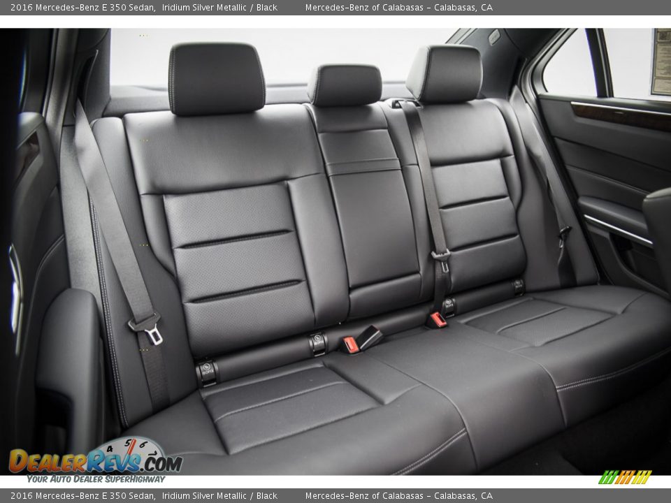 Rear Seat of 2016 Mercedes-Benz E 350 Sedan Photo #2