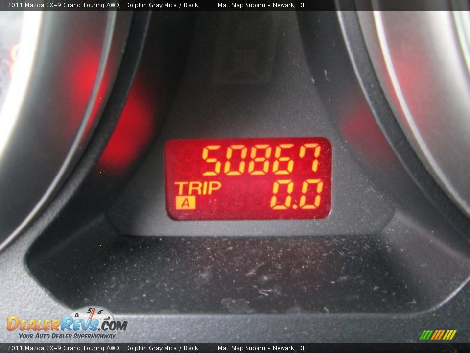 2011 Mazda CX-9 Grand Touring AWD Dolphin Gray Mica / Black Photo #29