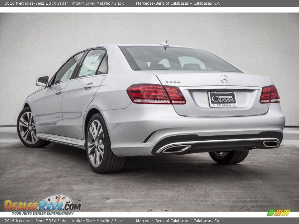 2016 Mercedes-Benz E 350 Sedan Iridium Silver Metallic / Black Photo #3