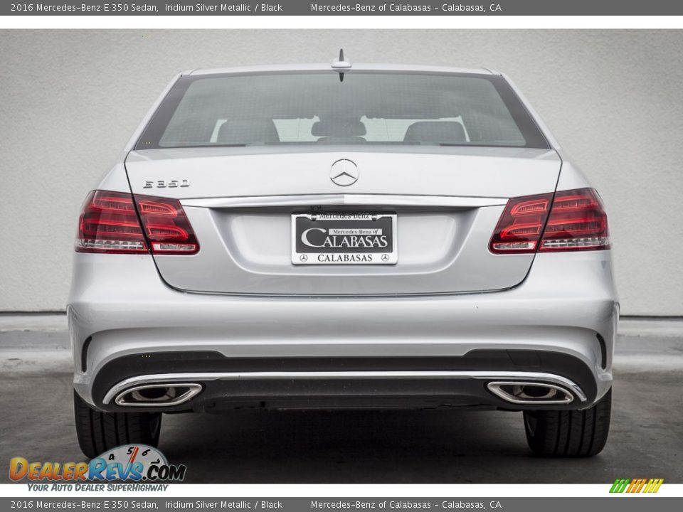 2016 Mercedes-Benz E 350 Sedan Iridium Silver Metallic / Black Photo #4