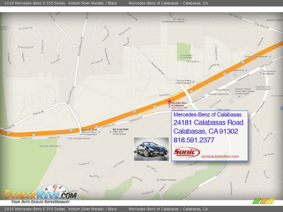 2016 Mercedes-Benz E 350 Sedan Iridium Silver Metallic / Black Photo #13