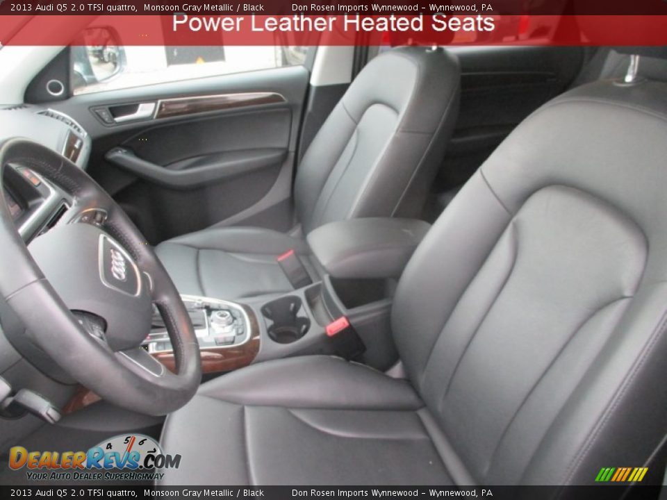 2013 Audi Q5 2.0 TFSI quattro Monsoon Gray Metallic / Black Photo #4