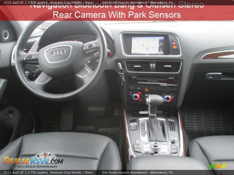 2013 Audi Q5 2.0 TFSI quattro Monsoon Gray Metallic / Black Photo #5