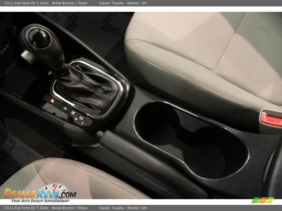 2011 Kia Forte EX 5 Door Metal Bronze / Stone Photo #10
