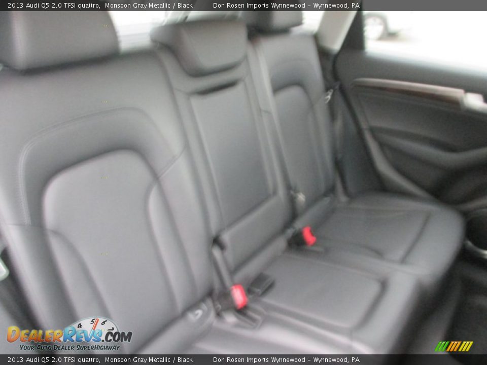 2013 Audi Q5 2.0 TFSI quattro Monsoon Gray Metallic / Black Photo #13