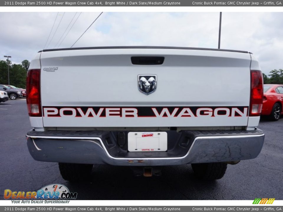 2011 Dodge Ram 2500 HD Power Wagon Crew Cab 4x4 Bright White / Dark Slate/Medium Graystone Photo #6