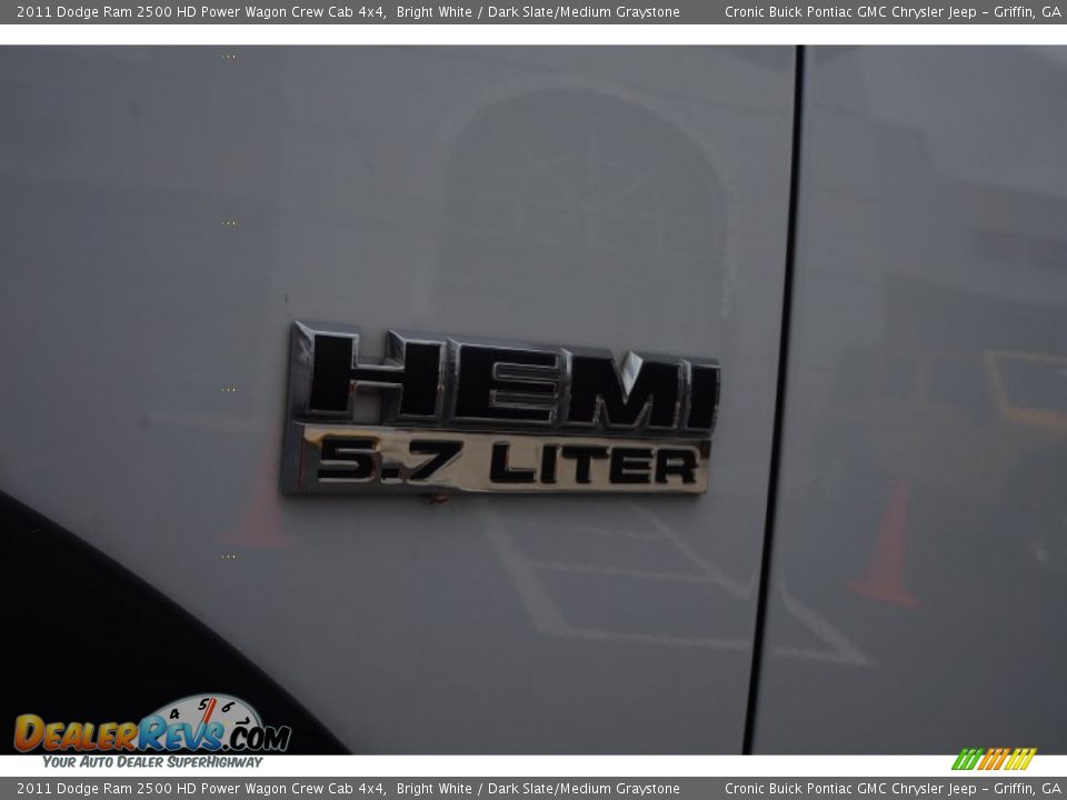 2011 Dodge Ram 2500 HD Power Wagon Crew Cab 4x4 Bright White / Dark Slate/Medium Graystone Photo #15