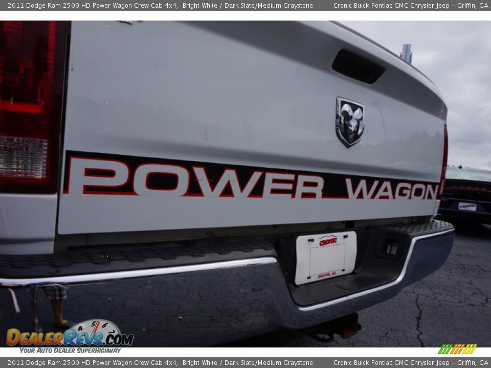 2011 Dodge Ram 2500 HD Power Wagon Crew Cab 4x4 Bright White / Dark Slate/Medium Graystone Photo #16