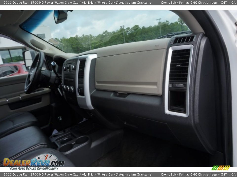 2011 Dodge Ram 2500 HD Power Wagon Crew Cab 4x4 Bright White / Dark Slate/Medium Graystone Photo #19