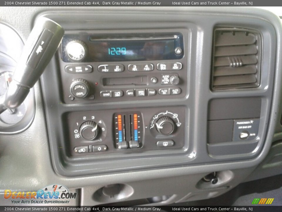 2004 Chevrolet Silverado 1500 Z71 Extended Cab 4x4 Dark Gray Metallic / Medium Gray Photo #18