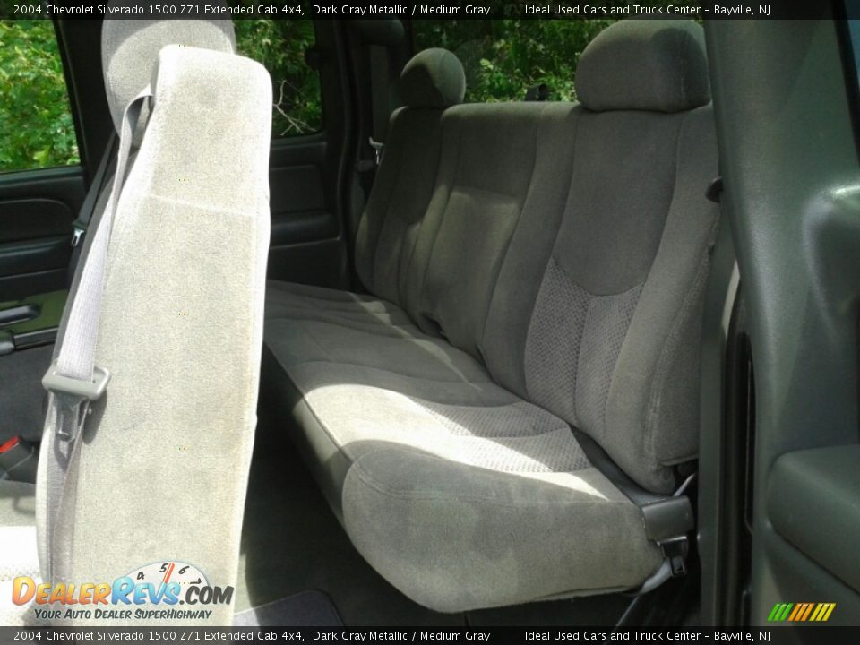 2004 Chevrolet Silverado 1500 Z71 Extended Cab 4x4 Dark Gray Metallic / Medium Gray Photo #23