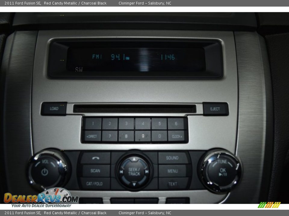 2011 Ford Fusion SE Red Candy Metallic / Charcoal Black Photo #19