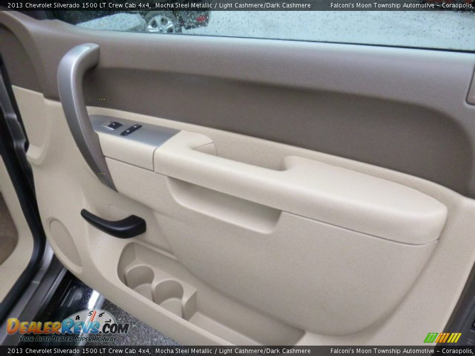 2013 Chevrolet Silverado 1500 LT Crew Cab 4x4 Mocha Steel Metallic / Light Cashmere/Dark Cashmere Photo #13