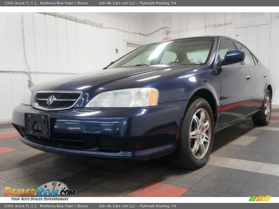 2000 Acura TL 3.2 Monterey Blue Pearl / Ebony Photo #3