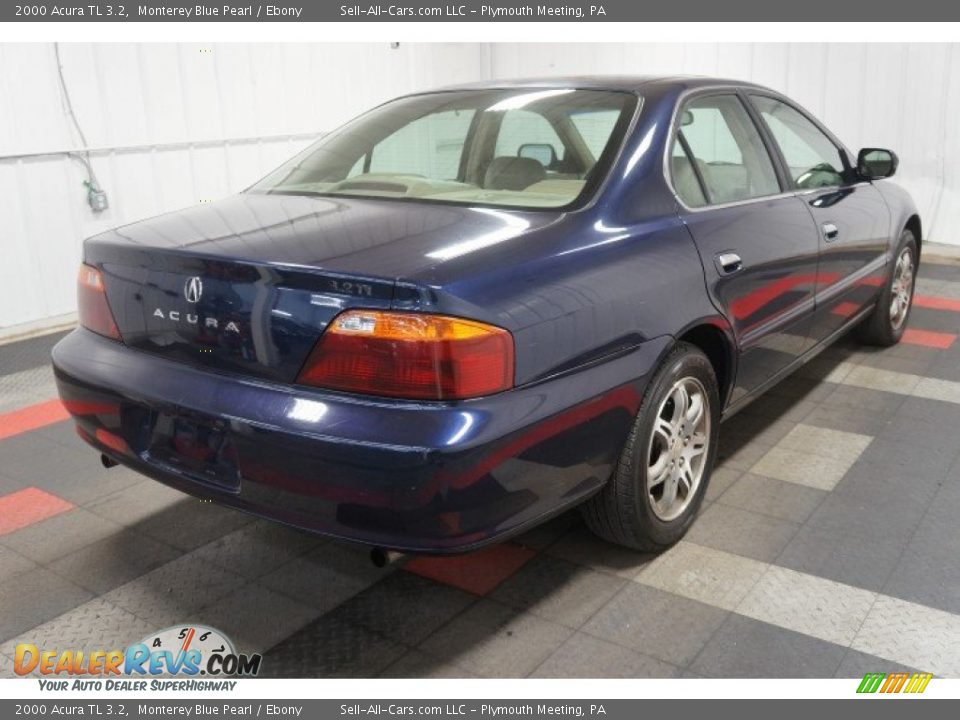 2000 Acura TL 3.2 Monterey Blue Pearl / Ebony Photo #8