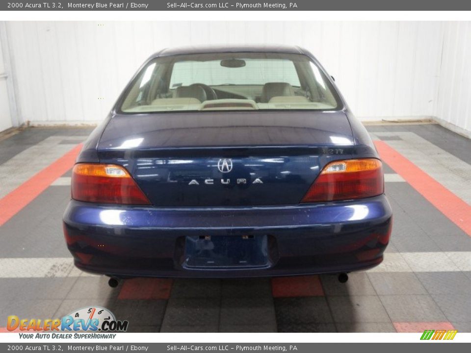2000 Acura TL 3.2 Monterey Blue Pearl / Ebony Photo #9