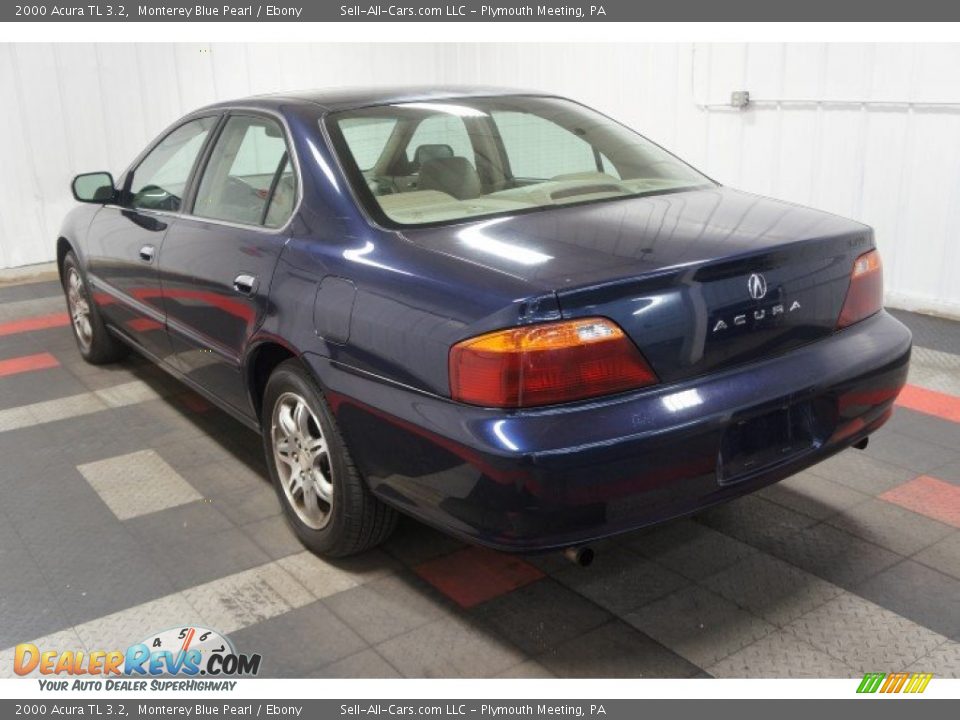 2000 Acura TL 3.2 Monterey Blue Pearl / Ebony Photo #10
