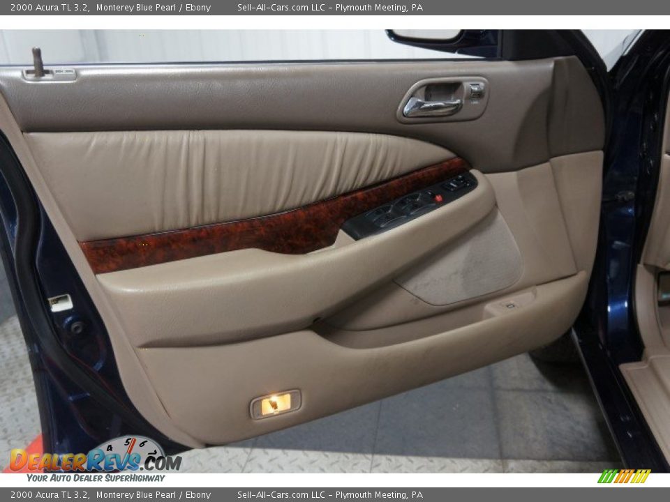 2000 Acura TL 3.2 Monterey Blue Pearl / Ebony Photo #12