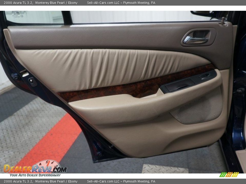 2000 Acura TL 3.2 Monterey Blue Pearl / Ebony Photo #15