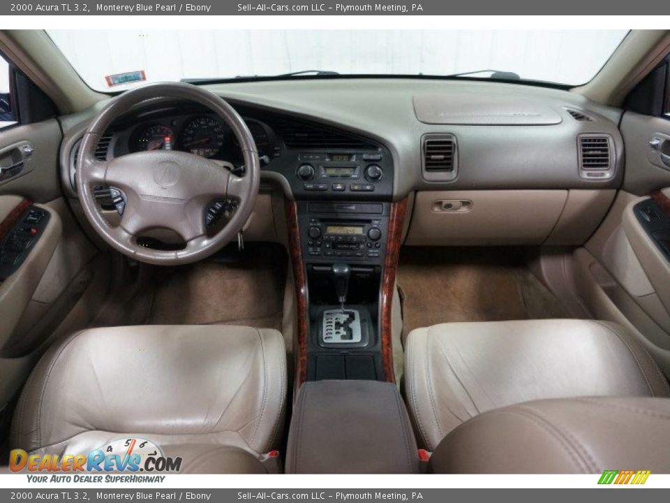 2000 Acura TL 3.2 Monterey Blue Pearl / Ebony Photo #22