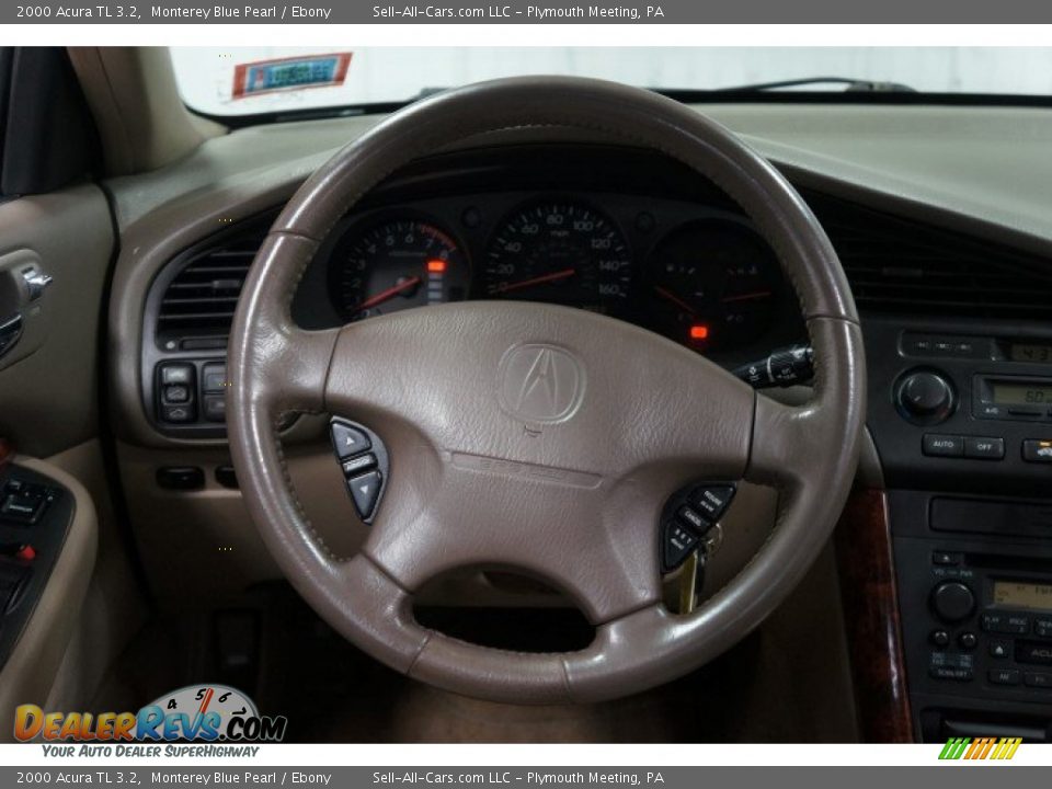 2000 Acura TL 3.2 Monterey Blue Pearl / Ebony Photo #23