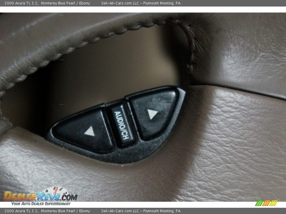 2000 Acura TL 3.2 Monterey Blue Pearl / Ebony Photo #24