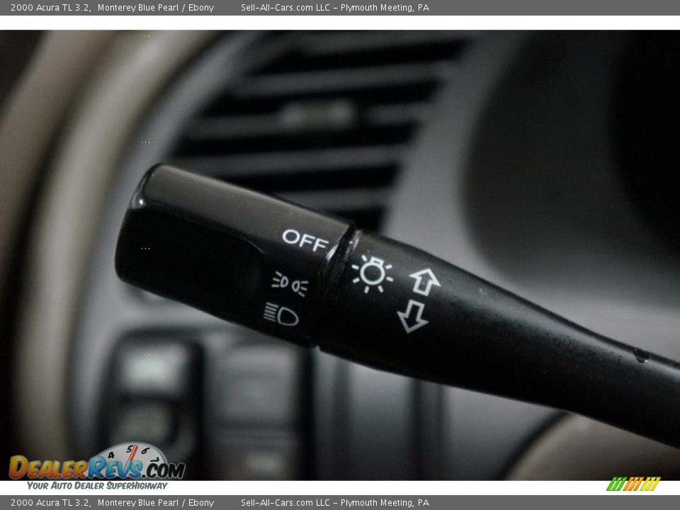 2000 Acura TL 3.2 Monterey Blue Pearl / Ebony Photo #25