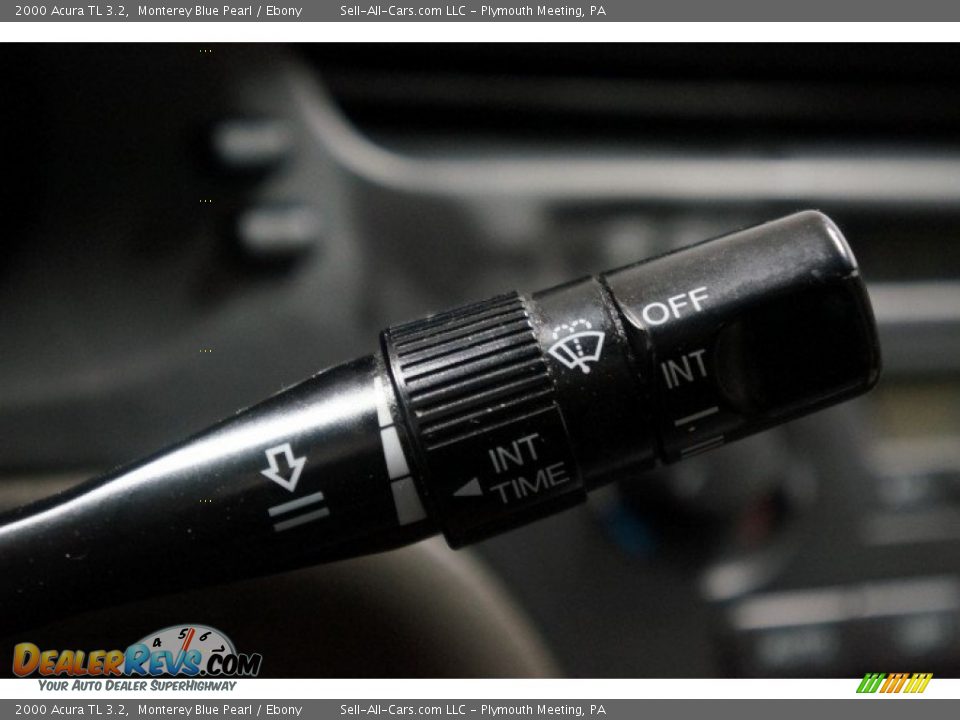 2000 Acura TL 3.2 Monterey Blue Pearl / Ebony Photo #26
