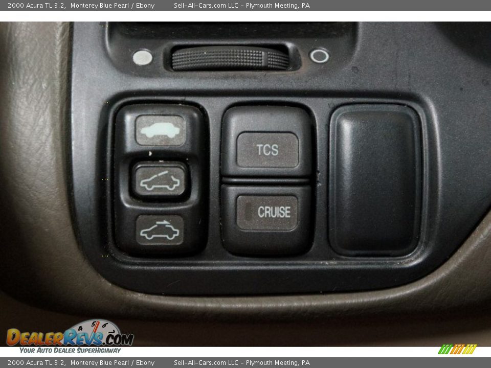 2000 Acura TL 3.2 Monterey Blue Pearl / Ebony Photo #27