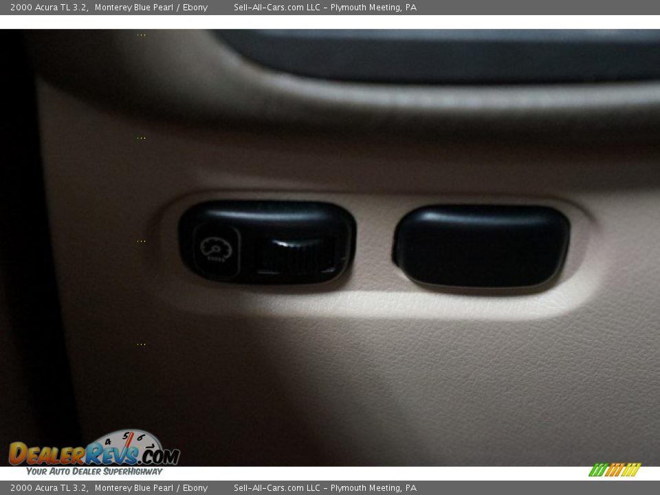 2000 Acura TL 3.2 Monterey Blue Pearl / Ebony Photo #28