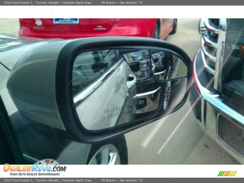 2016 Ford Fusion S Tectonic Metallic / Medium Earth Gray Photo #14