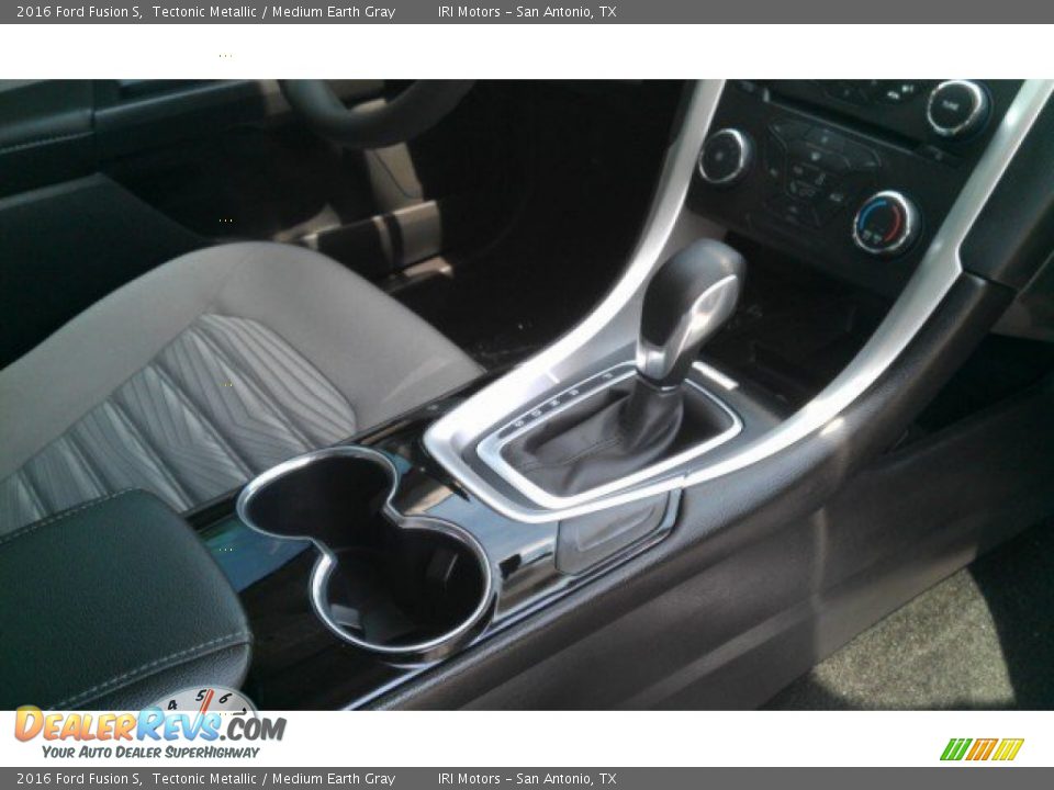 2016 Ford Fusion S Tectonic Metallic / Medium Earth Gray Photo #20