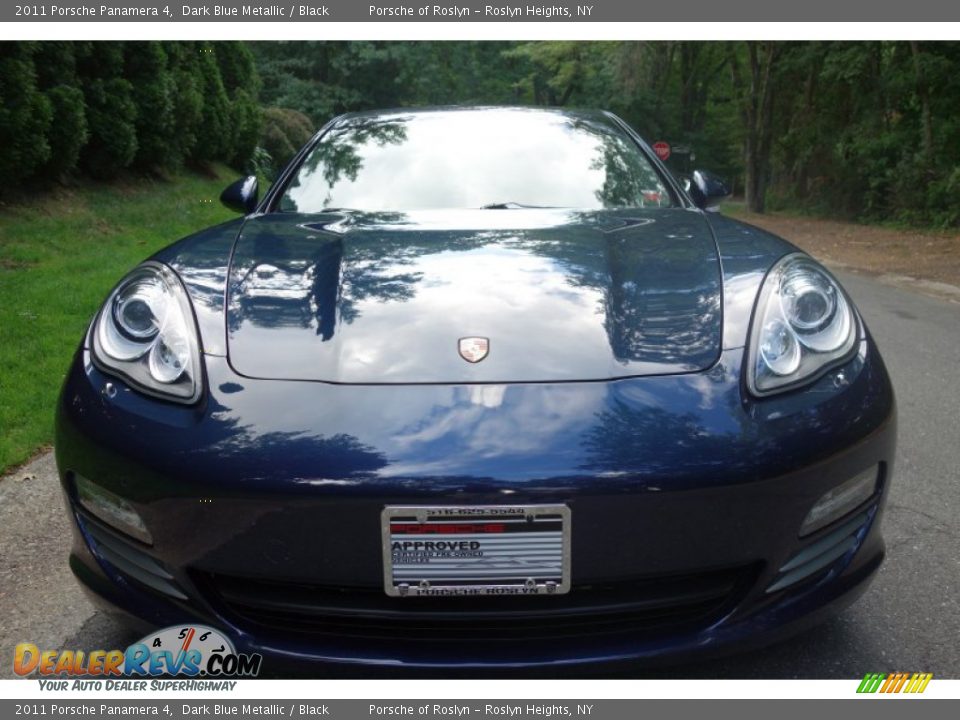 2011 Porsche Panamera 4 Dark Blue Metallic / Black Photo #2
