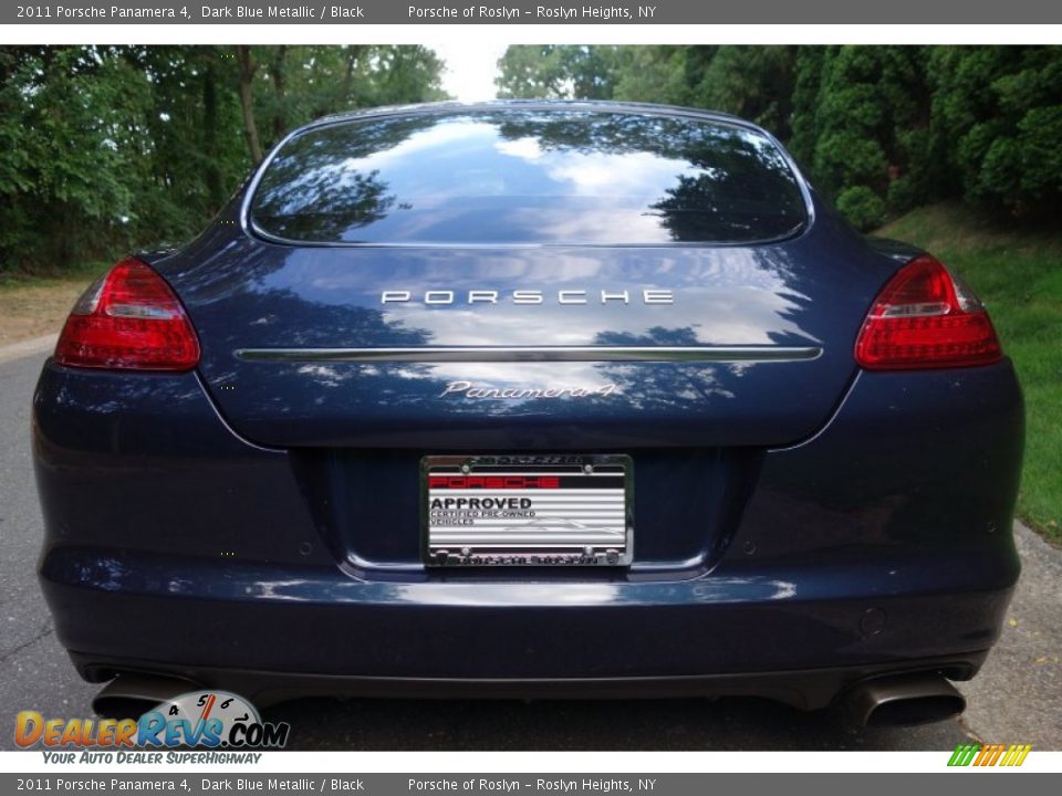 2011 Porsche Panamera 4 Dark Blue Metallic / Black Photo #5
